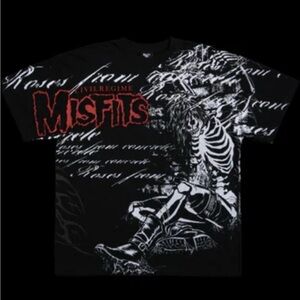 Misfits Black Graphic Tee